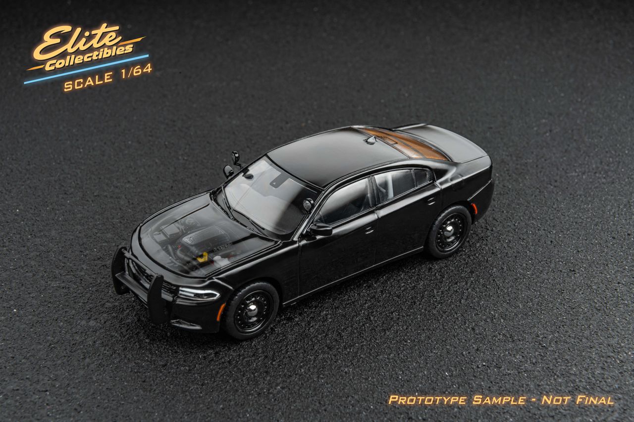 Elite Collectibles 1/64 Dodge Warhorse Unmarked Police Interceptor