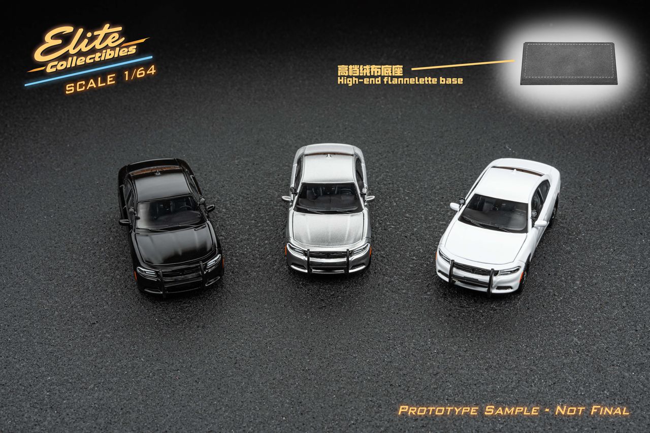 Elite Collectibles 1/64 Dodge Warhorse Unmarked Police Interceptor