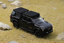 Load image into Gallery viewer, (Pre Order) GCD 1:64 Toyota Tundra Black with Roof rack and trunk tack