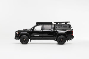 (Pre Order) GCD 1:64 Toyota Tundra Black with Roof rack and trunk tack
