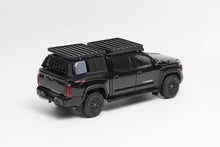 Load image into Gallery viewer, (Pre Order) GCD 1:64 Toyota Tundra Black with Roof rack and trunk tack