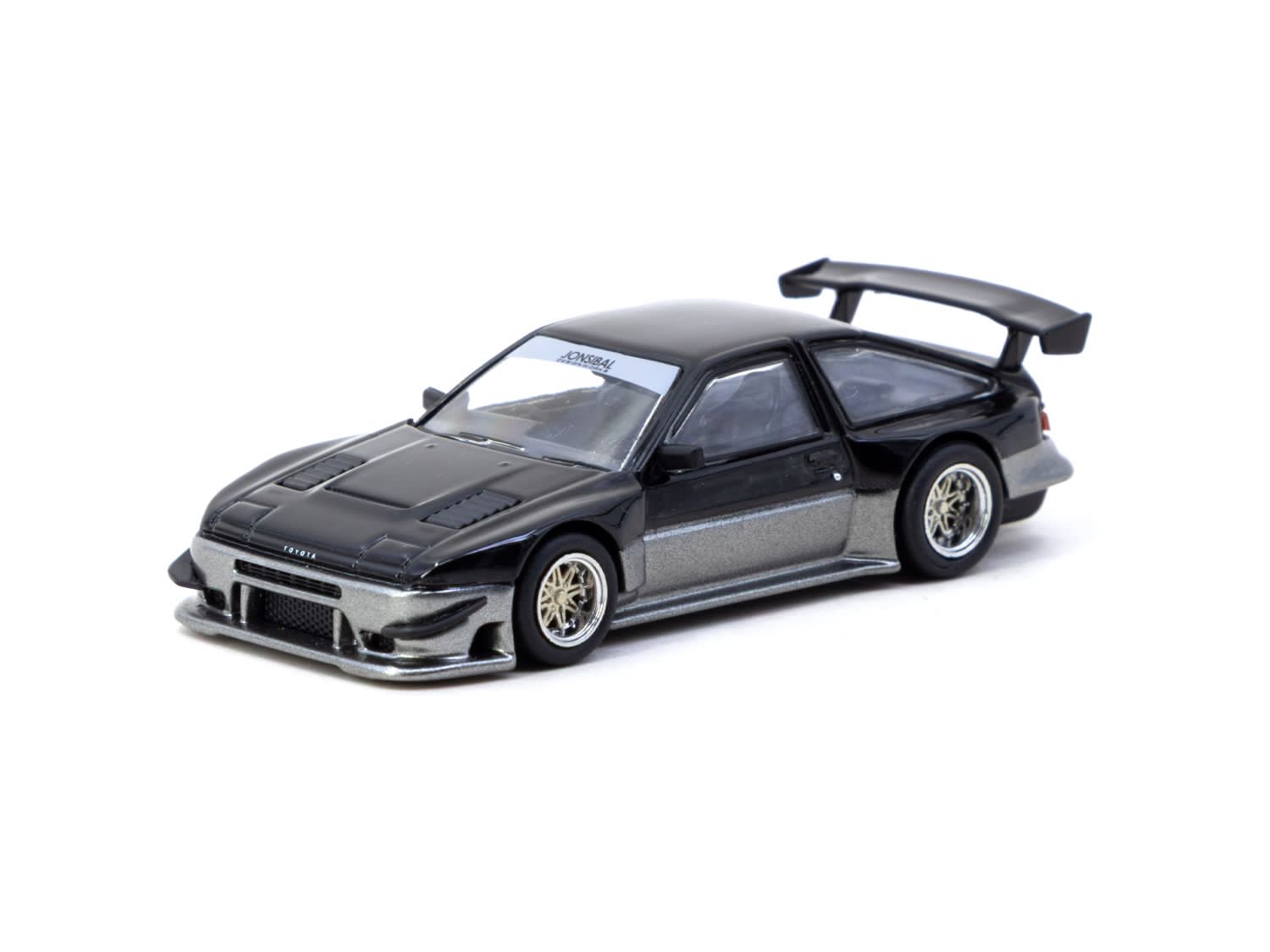 STREET WARRIOR 1/64 RWB AE86 Matte Black Diecast Models Car