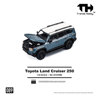 Trends Hobby 1/64 Toyota Land Cruiser Heritage Blue