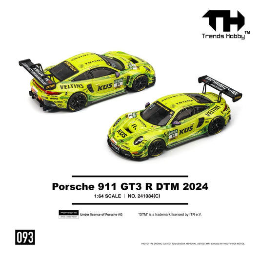 Trends Hobby 1/64 Porsche  911 GT3 R DTM 2024 #91