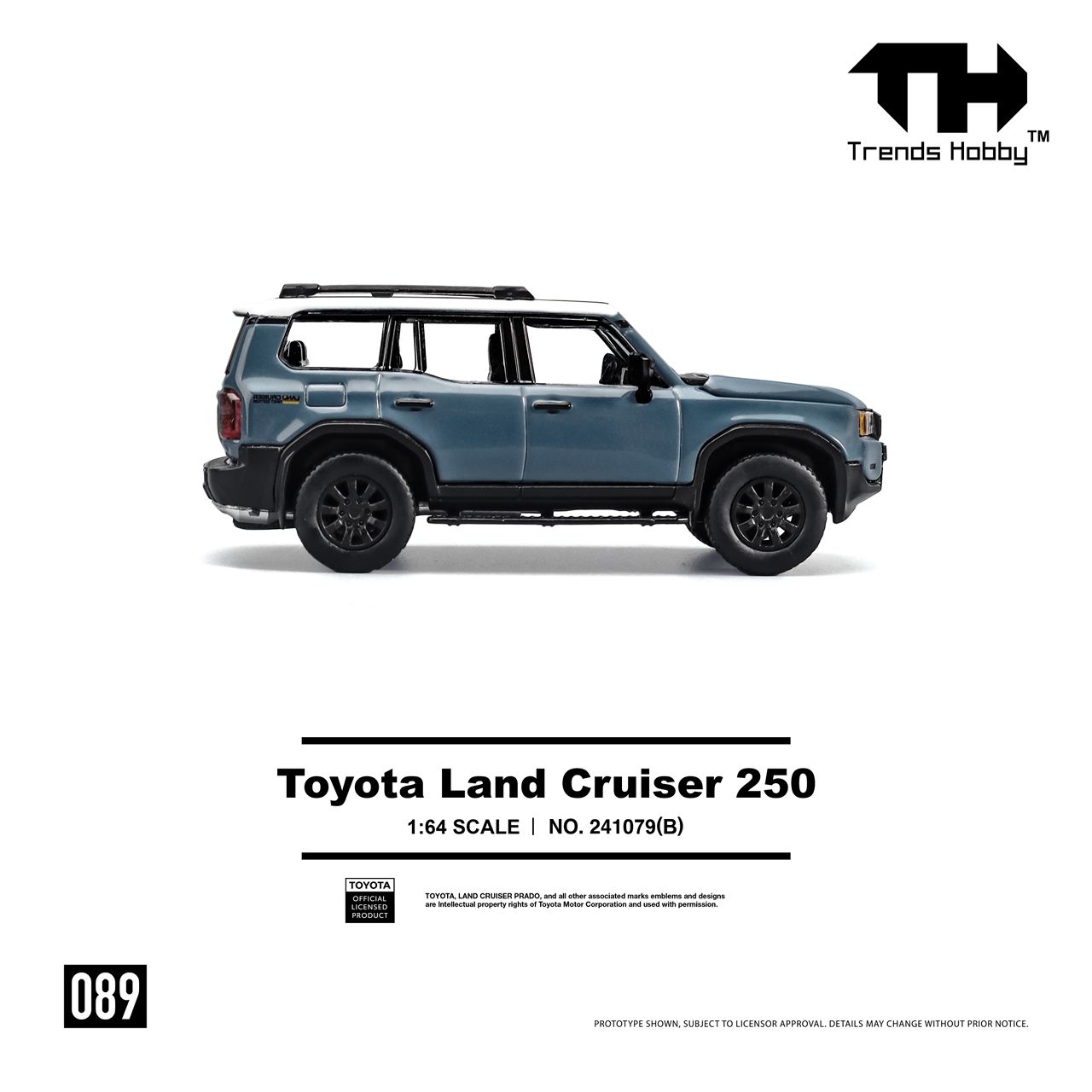 Trends Hobby 1/64 Toyota Land Cruiser Heritage Blue – DiecastTalk