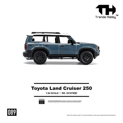 Trends Hobby 1/64 Toyota Land Cruiser Heritage Blue