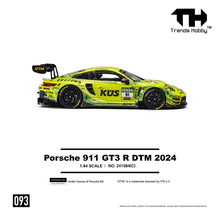 Load image into Gallery viewer, Trends Hobby 1/64 Porsche  911 GT3 R DTM 2024 #91