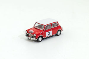 (Pre Order) GCD 1:64 Morris Mini Cooper 1966 #2 – Red – Limited Edition