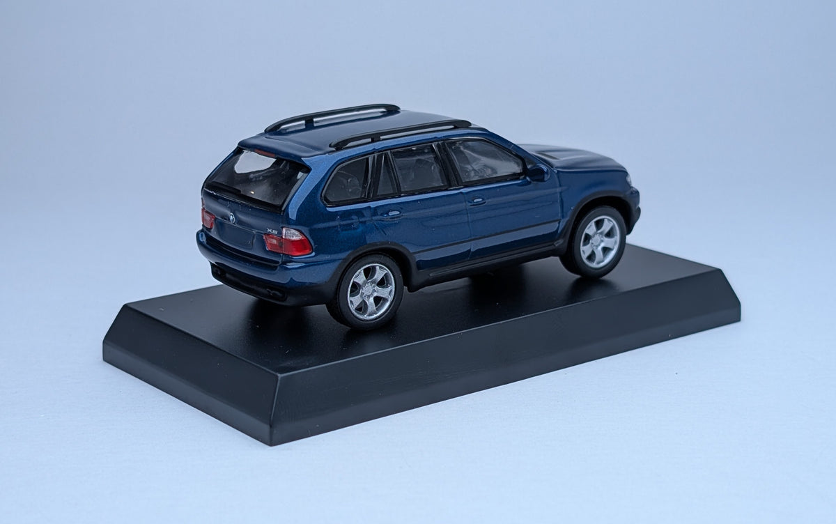 KYOSHO 1/64 Miniature Collection of BMW X5 (Midnight Blue)