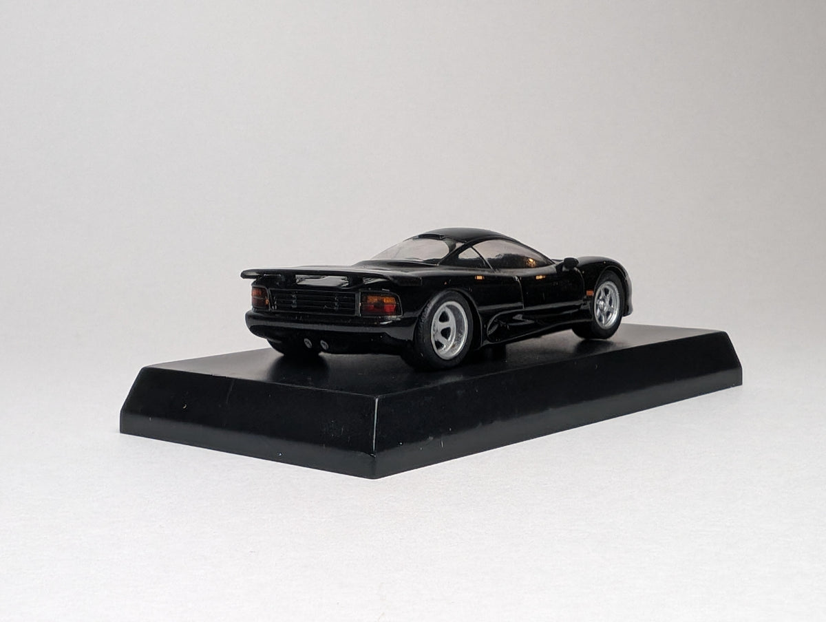 KYOSHO 1/64 British Car Miniature Car Collection Jaguar XJR15 (Black)