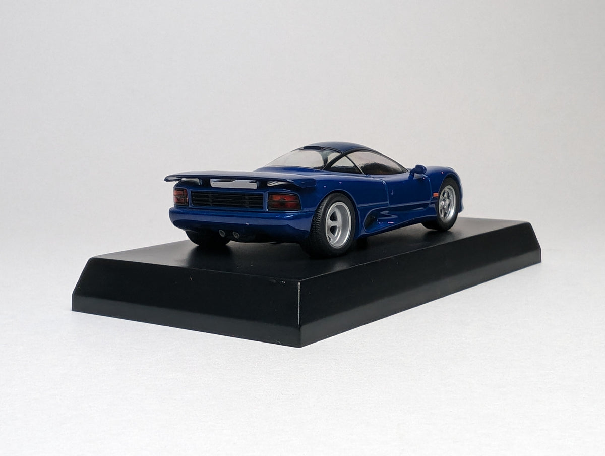 KYOSHO 1/64 British Car Miniature Car Collection Jaguar XJR15 (Blue)