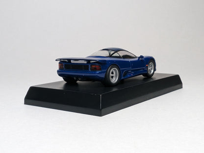 KYOSHO 1/64 British Car Miniature Car Collection Jaguar XJR15 (Blue)