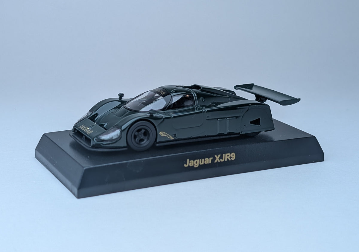 KYOSHO 1/64 British Car Miniature Car Collection Jaguar XJR9 (Dark Green)