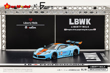 Load image into Gallery viewer, Star Model 1:64 Model Car LBWK LB-Silhouette WORKS 458 GT Alloy Die-Cast- Gulf