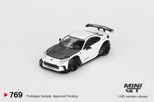 Load image into Gallery viewer, (Preorder) Mini GT 1:64 Toyota GR86 LB★Nation – White- MiJo Exclusives
