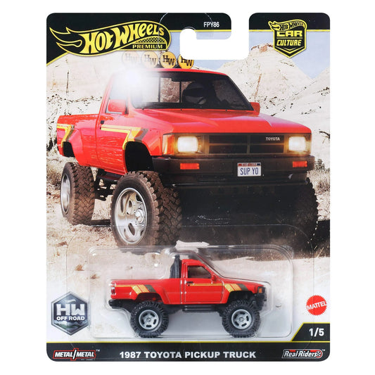 Hot Wheels Premium Car Culture Off Road 1987 Toyota Pickup Truck