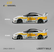 Load image into Gallery viewer, CM Model 1:64 Nissan LBWK GT35RR Super silhouette No.23 Light Sphere