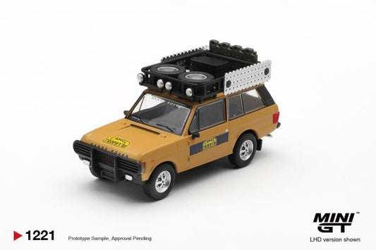 Mini GT 1:64 Range Rover 1981 Camel Trophy Sumatra K.Stoppa & A.Valldorf