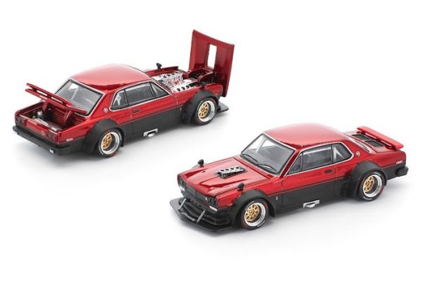 Pre Order) Poprace 1:64 Nissan SKYLINE GT-R V8 DRIFT