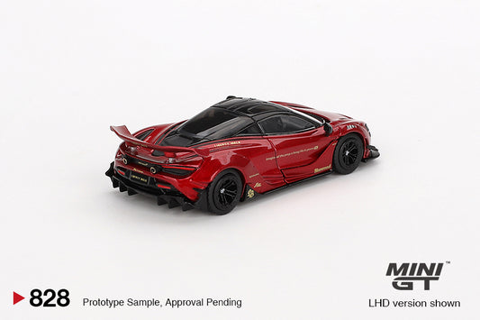 Mini GT 1:64 McLaren 720S LB-Works – Gem Red – LHD