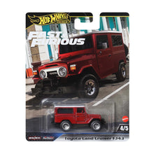 Load image into Gallery viewer, Hot Wheels Premium Fast &amp; Furious Toyota Land Cruiser FJ43