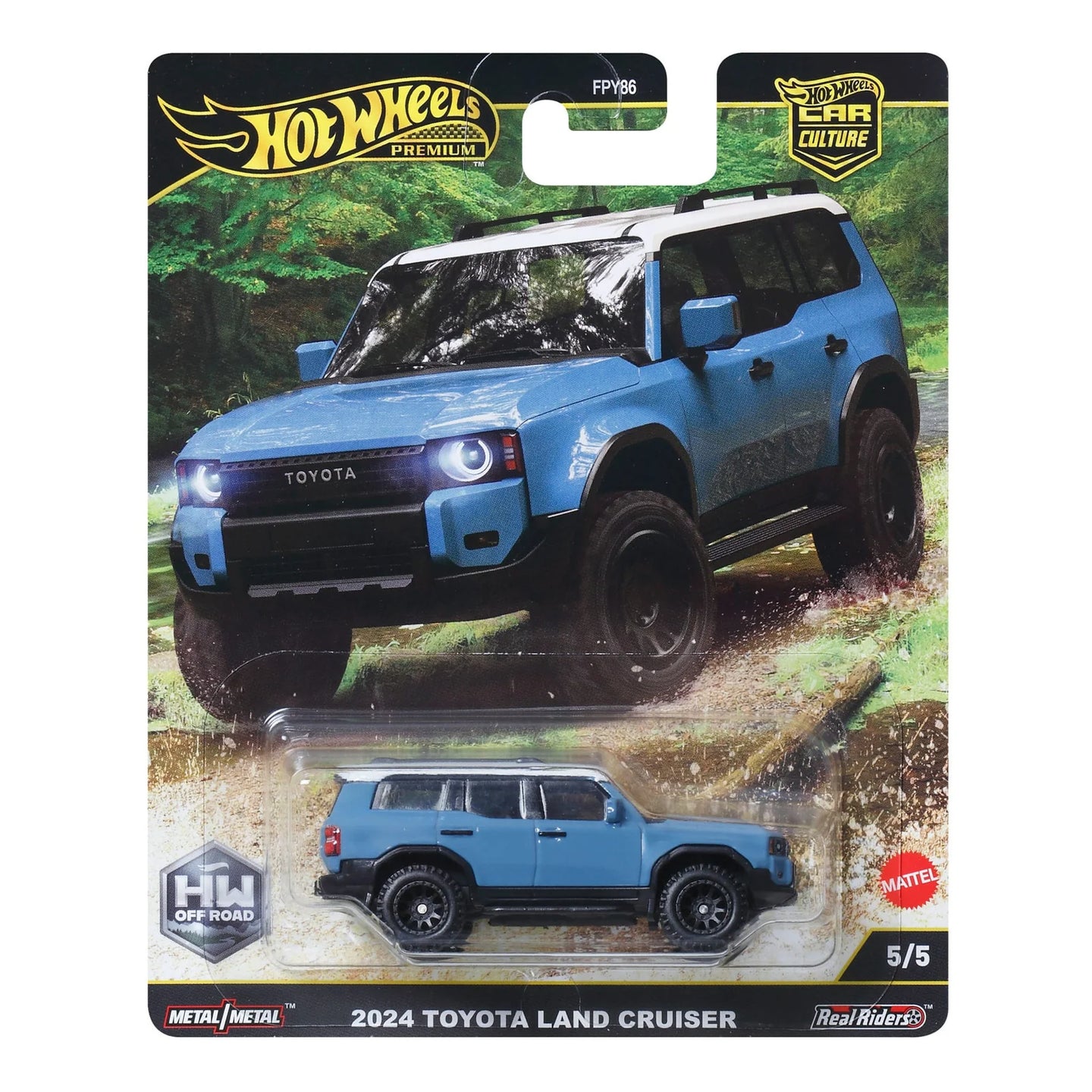 Hot Wheels Premium Car Culture 2024 Toyota Land Cruiser