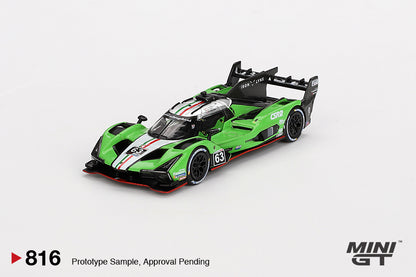Mini GT 1:64 Lamborghini SC63 #63 Iron lynx 2024 IMSA Sebring 12 Hrs