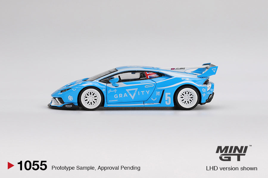 Mini GT 1/64 LB★WORKS Lamborghini Huracán GT GRAVITY