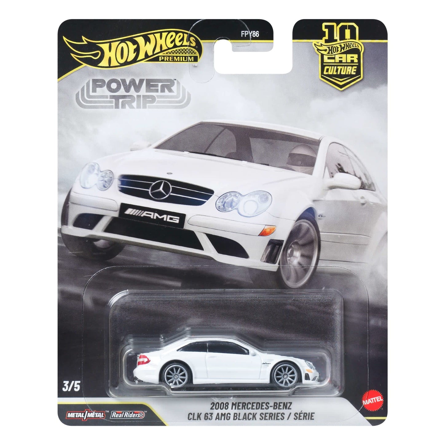 Hot Wheels 1:64 Premium Mercedes-Benz CLK 63 AMG Black Series