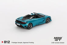 Load image into Gallery viewer, (Preorder) Mini GT 1:64 McLaren 750S Spider Belize Blue