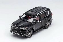 Load image into Gallery viewer, GCD 1/64 Scale Lexus LX600 Sport SUV Black