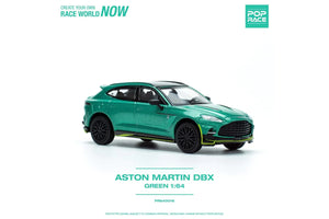 (Pre order) POPRACE 1/64 Aston Martin DBX Racing Green