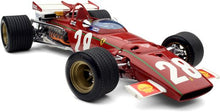 Load image into Gallery viewer, Exoto 1:18 Ferrari 312B F1 #28 1970 Grand Prix of Belgium, driven by Ignazio Giunti