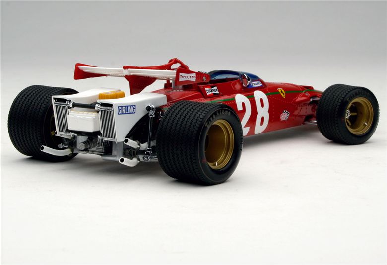 Exoto 1:18 Ferrari 312B F1 #28 1970 Grand Prix of Belgium, driven