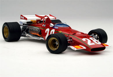 Exoto 1:18 Ferrari 312B F1 #28 1970 Grand Prix of Belgium, driven by Ignazio Giunti