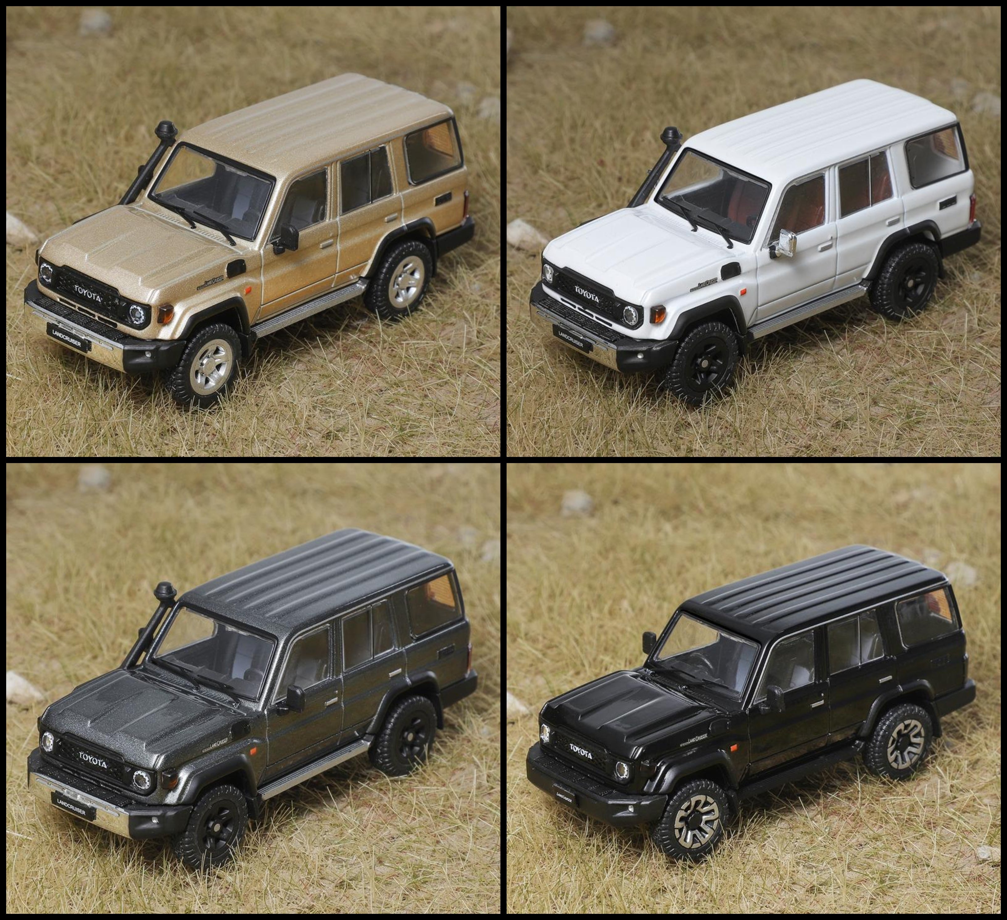 GCD 1/64 トヨタ ランドクルーザー 70 アラブ仕様 GCD 1/64 トヨタランドクルーザー70 アラブ仕様 Diecasttalk特注品