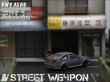 Load image into Gallery viewer, (Pre Order) Street Weapon 1/64 Toyota AE86 wide body