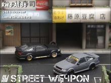Load image into Gallery viewer, (Pre Order) Street Weapon 1/64 Toyota AE86 wide body