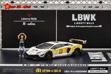Load image into Gallery viewer, (Pre Order) Starmodel 1:64 Lamborghini Aventador LBWK 700 GT EVO White/Yellow