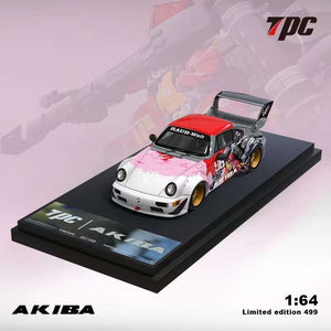 TPC 1/64 Porsche RWB 964 Akiba Diecast