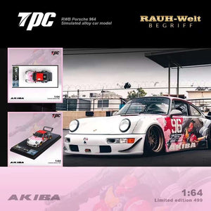 (Pre Order) TPC 1/64 Porsche RWB 964 Akiba Diecast