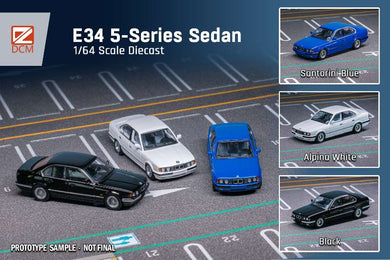 (Pre Order) DCM 1:64 BMW E34 5 Series