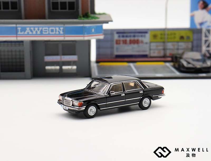 (Pre Order) Maxwell 1:64 Mercedes-Benz W116 450SEL ltd 699pcs