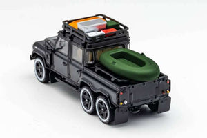 GCD 1:64 Land Rover Defender 6x6 pick up with camper & accessories