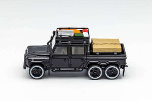 (Preorder) GCD 1:64 Land Rover Defender 6x6 pick up with camper & accessories