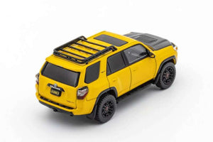(Pre Order) GCD 1/64 Toyota 4Runner TRD PRO Yellow with black hood