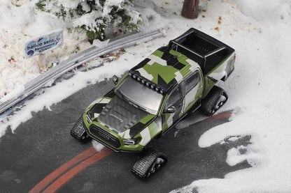 GCD 1/64 Toyota Tacoma Pre-Runner Snow Mobile with tank track