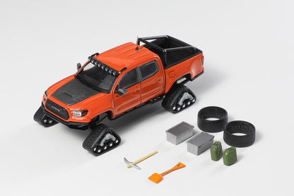 GCD 1/64 Toyota Tacoma Pre-Runner Snow Mobile with tank track