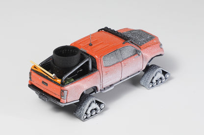 GCD 1/64 Toyota Tacoma Pre-Runner Snow Mobile with tank track