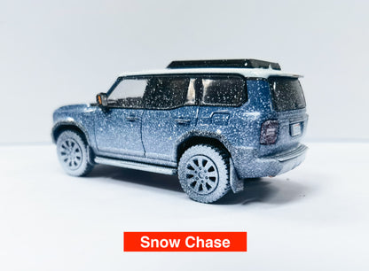 DiecastTalk Exclusive GCD 1/64 Toyota Land Cruiser First Edition Heritage Blue